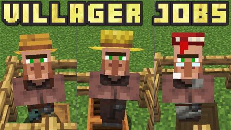 villager won't take job|how to give villagers jobs.